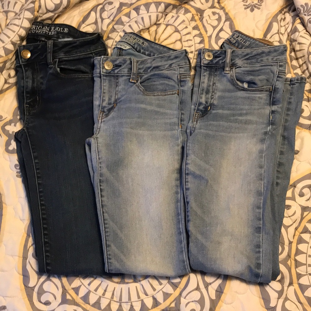 American Eagle Jean Lot Size 0